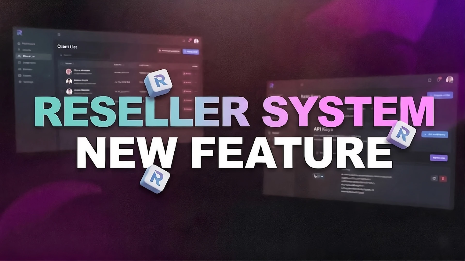 Reseller System is Live!